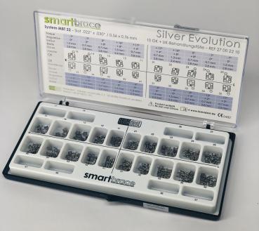 Preview: smartbrace Silver Evolution, MBT 22, 10-Fälle-Set